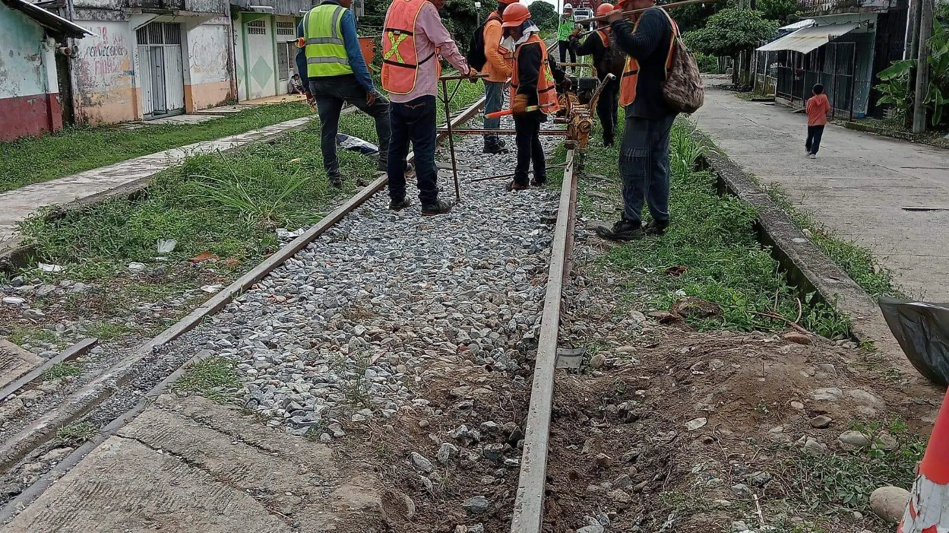 trabajos en ferrocarril